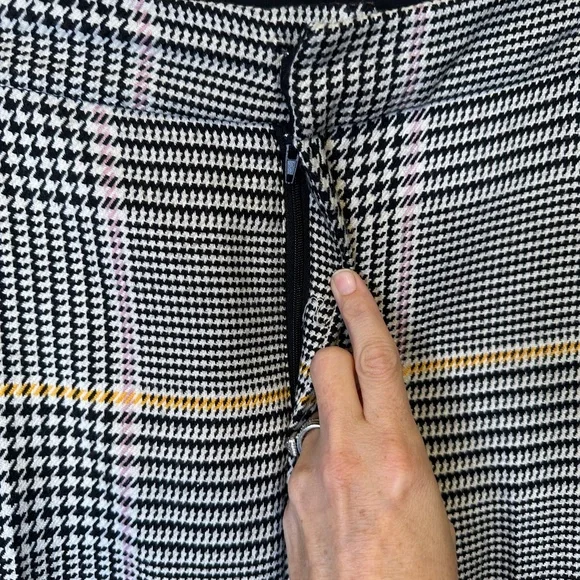 BP | Glen Check Plaid Retro Vibes Dark Academia Slacks Classic Trousers Pants - Picture 5 of 13